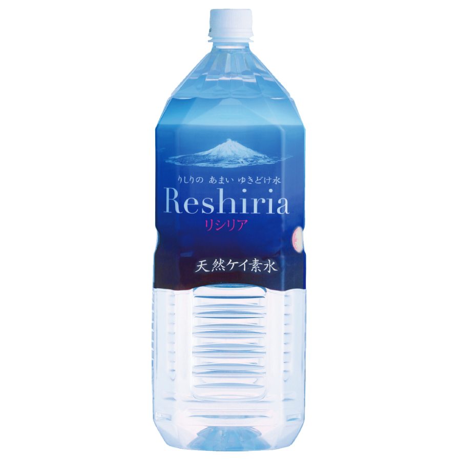 ＜利尻名水ファクトリィ＞天然ケイ素水リシリア2L×6本入　定期便　3か月コース