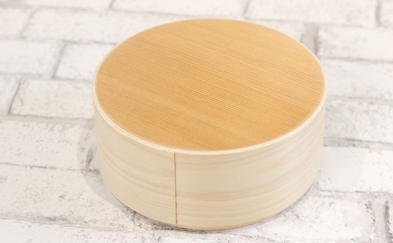 曲げわっぱ弁当箱 丸型 大 780cc 099H3582