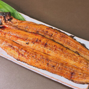 国産うなぎの蒲焼き 3尾（合計525g）