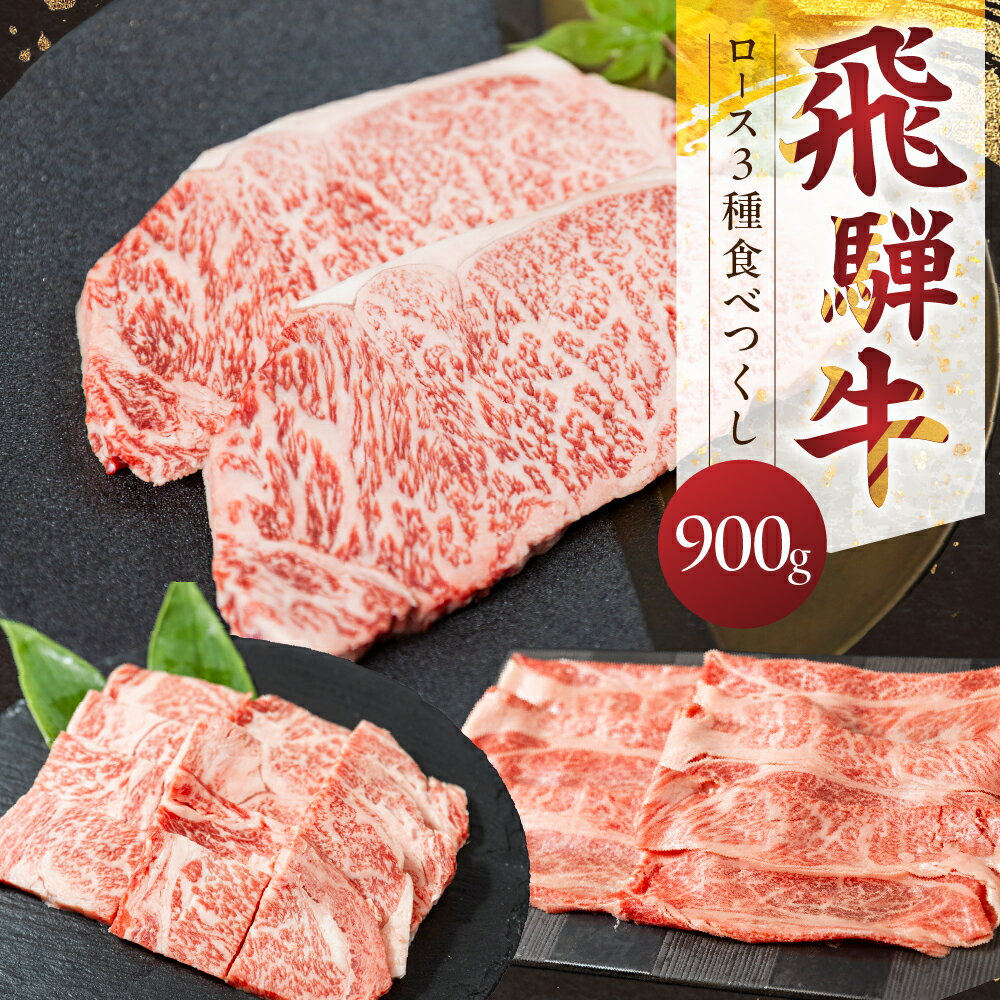 【ふるさと納税】＜8月から寄附額改定＞ 飛騨牛 ロース食べつくしセット ステーキ すき焼き 焼肉 牛肉 肉 お肉 すきやき スキヤキ セット 焼き肉 黒毛和牛 ブランド牛 お取り寄せ ギフト 贈答 プレゼント 山武商店 岐阜県 飛騨市 飛騨高山 6万円 60000円 [Q3252]