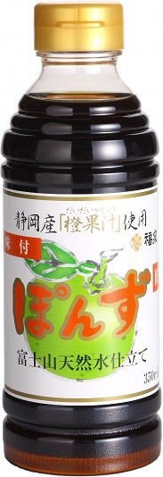 
「福泉 味付ぽんず匠」 350ml×15本 福泉産業 富士市 調味料(1696)
