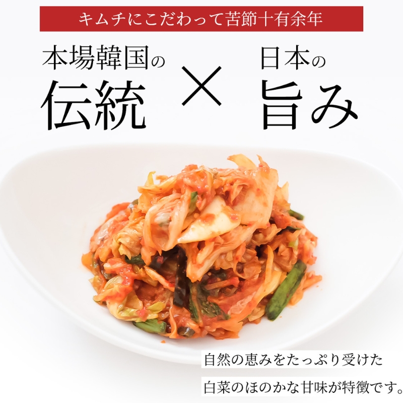 【定期便】12ヵ月連続でお届け！韓国屋の切れてる中辛キムチ 3kg 国産 白菜キムチ 国産 長野県 韓国屋 信州韓国屋 新鮮 健康 発酵食品 おつまみ ご飯のお供 お酒のお供 キムチ鍋 豚キムチ 韓国