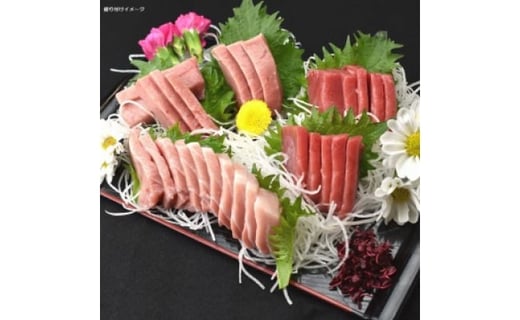 
本州最南端！『串本まぐろ』 約400g　三味（大トロ、中トロ、赤身）食べ比べセット
