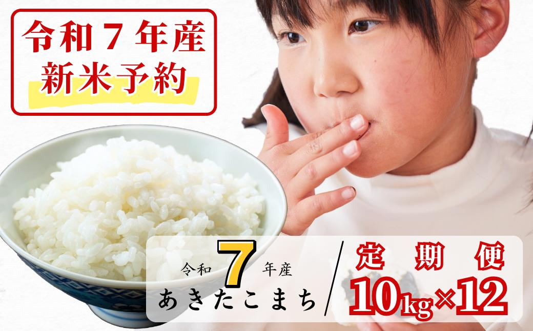 《令和7年産新米予約・10月ごろよりお届け開始》【12回定期便】白米 10kg 令和7年産 あきたこまち 岡山 あわくら源流米 K-bg-DEDA