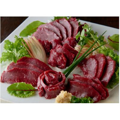 ふるさと納税 南阿蘇村 国産　馬刺し赤身560g小分け(約80g×7)(南阿蘇村) |  | 01