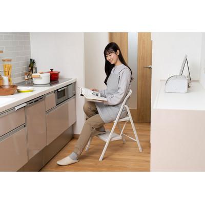 ふるさと納税 大河原町 折りたたみステップ2段 ニュアンスグレー アイリスオーヤマ[53752967] |  | 02