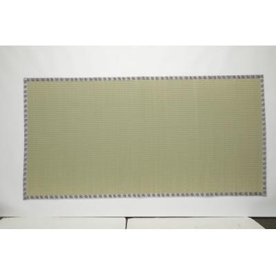 ふるさと納税 大村市 畳屋さんが作った!い草の上敷き(2枚)面ファスナー付(おむらんちゃん縁) |  | 01