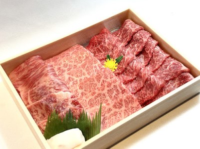 亀岡牛 焼肉 4種セット【600g】＜亀岡牛専門 木曽精肉店＞ ※冷凍（冷蔵も指定可） ☆祝！亀岡牛 2021年最優秀賞（農林水産大臣賞）受賞≪和牛 牛肉 赤身 モモ 霜降り バラ ロース 肉 牛肉 