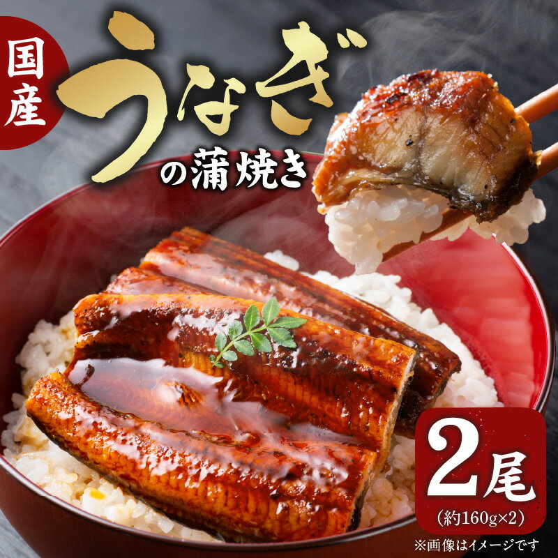 【ふるさと納税】国産 うなぎ 蒲焼き 2尾 焼きたて ふっくら 香ばしい 真空パック 湯煎 簡単調理 冷凍 オーブン グリル うな丼 うな重 ひつまぶし 惣菜 おかず おうちごはん 丑の日 お取り寄せ 上毛町 送料無料