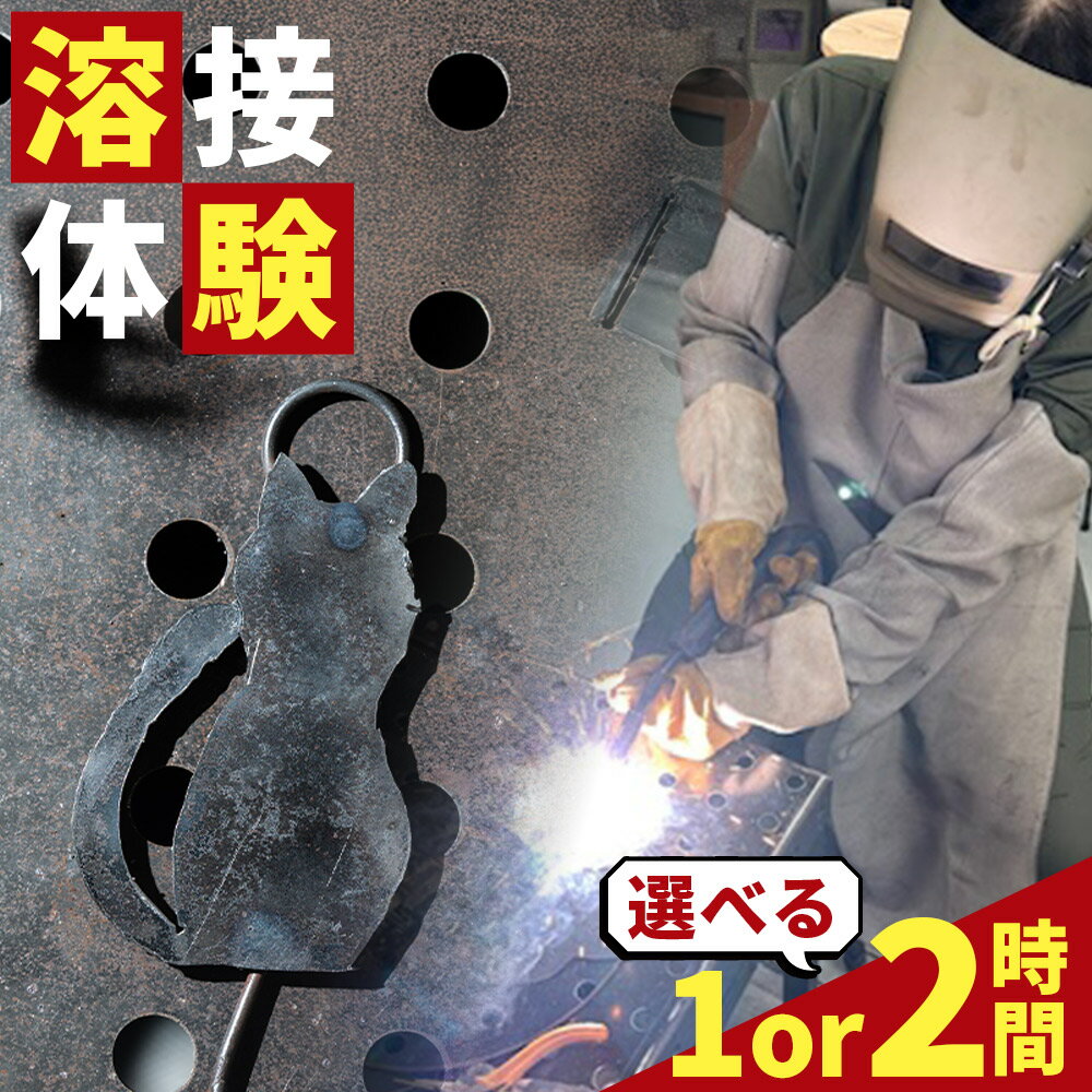 【ふるさと納税】【選べるコース】溶接体験（選べる：1時間/2時間コース）- 体験チケット 体験 オリジナルアイテム ものづくり イニシャルプレート アクセサリースタンド オーナメント ランプシェード ペンスタンド ミニチョークボード アクトランド 高知県 香南市 ak-0003
