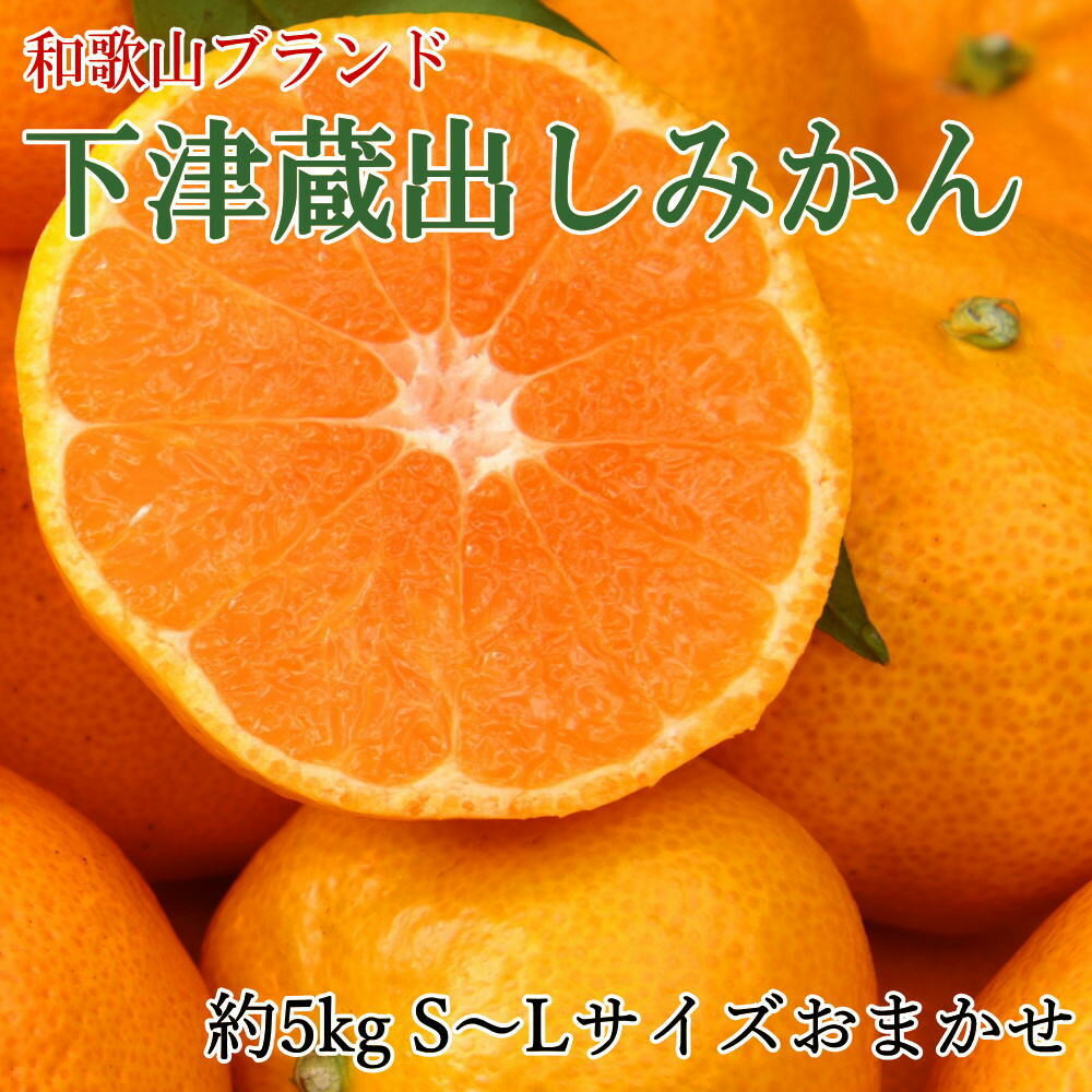 【ふるさと納税】［産直］下津蔵出しみかん約5kg（S～Lサイズおまかせ）★2027年1月中旬頃より順次出荷