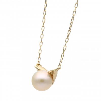 ふるさと納税 山梨県 K10イエローゴールド パールキャットペンダント 66-7620 |  | 01