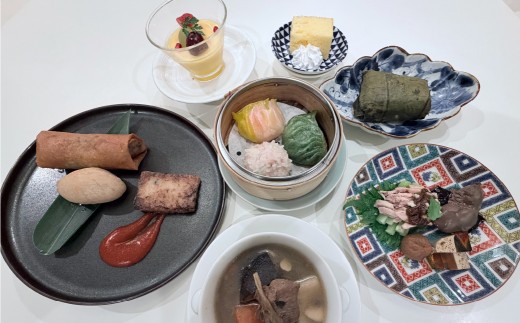 中国料理　酔香楼　飲茶コース・ドリンク一杯付＜２名様分＞ 【中国料理 飲食券 チケット コース 飲茶】