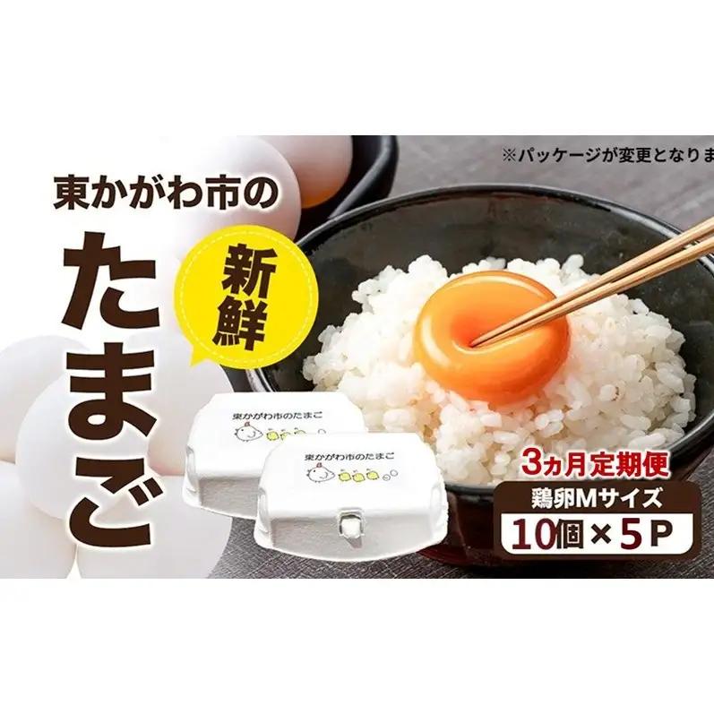 たまご 鶏卵Mサイズ 割れ保障付 たまご【10個×5P】【定期便3回】