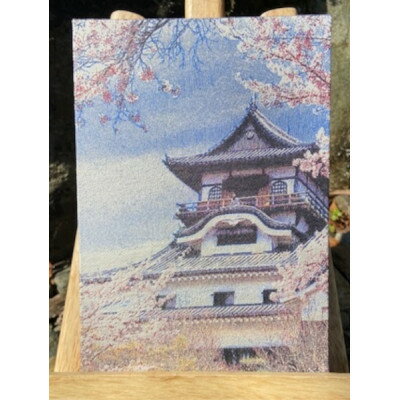 【ふるさと納税】御城印帳(犬山城 桜)【1666759】