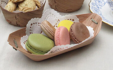 和器ふながた (ふね小×10枚)　日田市 / NPO法人游風 木製 お皿 使い切りタイプ[ARGC002]