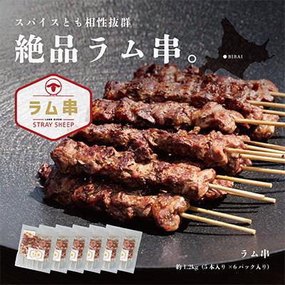 ふるさと納税 美唄市 ラム串　5本入り×6パック(計30本) |  | 01