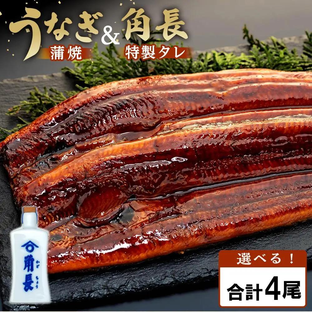 うなぎ 蒲焼4本＆特製タレ2本｜うなぎ