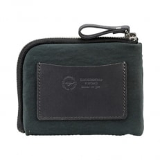 豊岡鞄　TUTUMU mini Wallet (S3300　24-181)カーキ