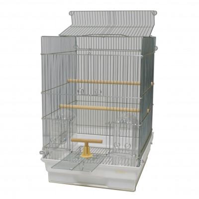 ふるさと納税 みよし市 HOEIの鳥かご　小鳥用手のりケージ　35手のりG　ホワイト |  | 01