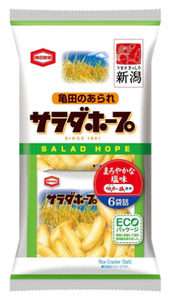 亀田製菓  サラダホープ 90g 12袋 お菓子 あられ 一口タイプ 新潟ソウルフード  つまみ おつまみ 晩酌 2A02009