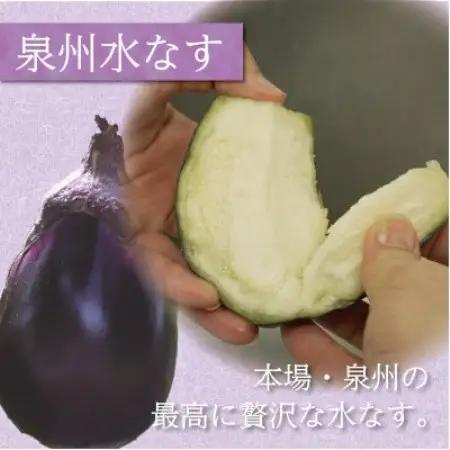 お好みの漬かり具合を堪能 泉州特産職人仕込みの水ナスぬか漬け6個入り 熟成の変化を味わう【配送不可地域：離島】【1745071】