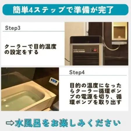おうちでかんたん水風呂セット　ZTK2000仕様【1731016】