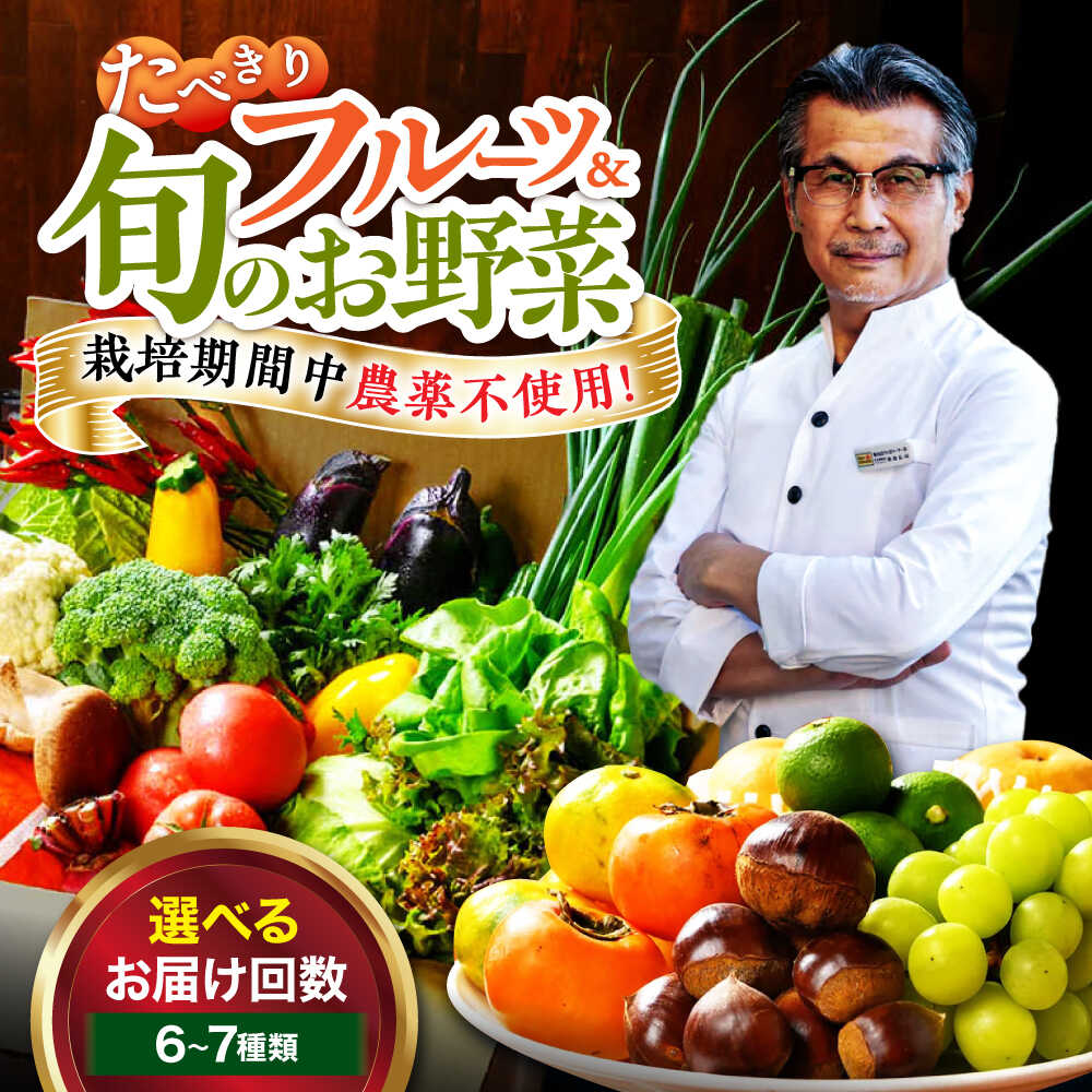 【ふるさと納税】野菜定期便【選べるお届け回数】 野菜×フルーツセット 6から7種 単身 二人暮らし用 野菜 定期便 3ヶ月 6ヶ月 12ヶ月 果物 お試し 少量セット 3回定期便 6回定期便 12回定期便 新鮮 おすすめ 人気 贈答 ギフト 大洲市/ヒロファミリーフーズ[AGBX047]