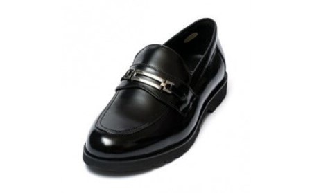 【匠の靴】超軽量 幅広6E本革ビジネスシューズTT-27G(サイズ：27.5cm)