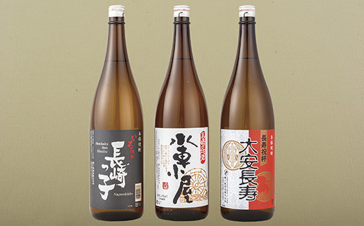C112a 芋･麦･米焼酎一升瓶ボリューム3本セット