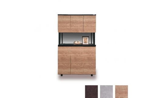 大川家具　シューズボックス　スイートピー1200H　幅120cm  靴箱 収納【3色】