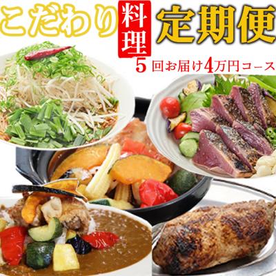 ふるさと納税 室戸市 海土がお届けする定期便(5回発送)　4万円コース