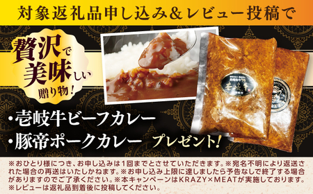 【全2回定期便】【30日間熟成】極上 壱岐牛 A5ランク Tボーンステーキ  約550～650g（雌） 《 壱岐市 》【 KRAZY MEAT 】[JER037] 168000 168000円 ステー