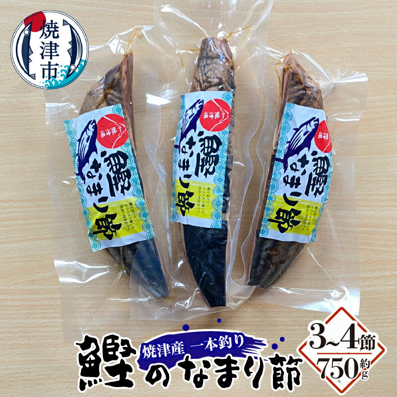 【ふるさと納税】 かつお なまり節 約750g 天然 一本釣り 燻製 手火山 焼津 魚 a10-957