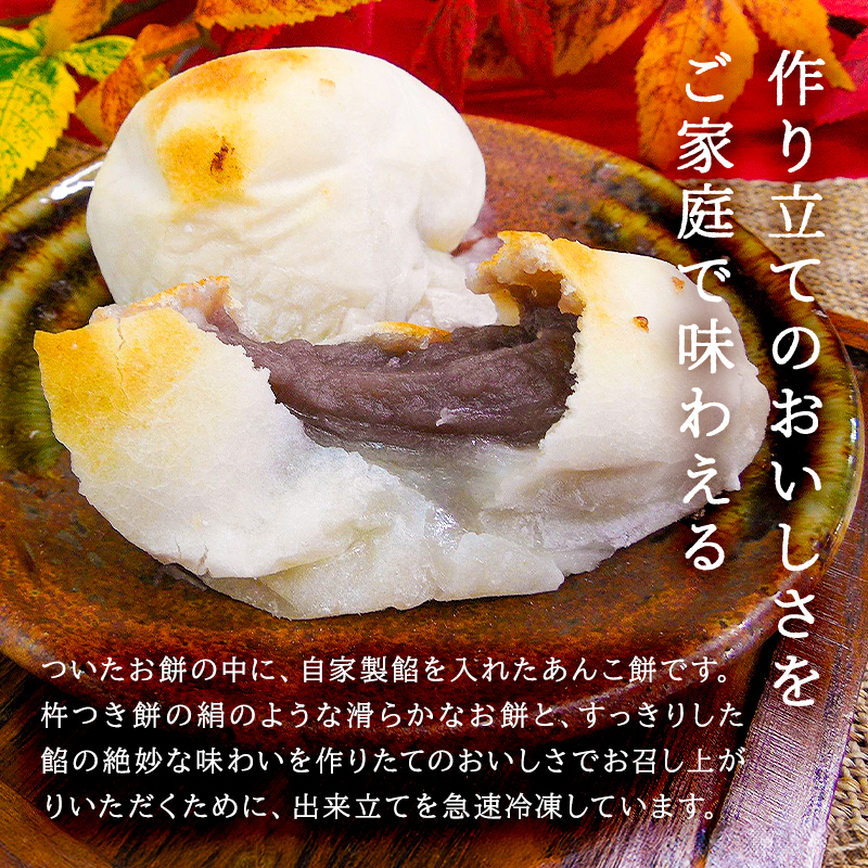 杵つき餅と自慢のあんこの｢あんびん（こし餡）｣20個 mi0002-0014