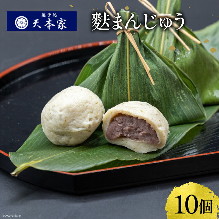 【ふるさと納税】 まんじゅう 麩まんじゅう 10個入 [菓子処 天本家 福岡県 筑紫野市 21760494] ふるさと納税 饅頭 お菓子 スイーツ 麩 まんじゅう 冷凍