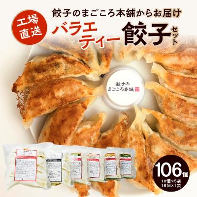 ふるさと納税 久留米市 バラエティー餃子6袋セット