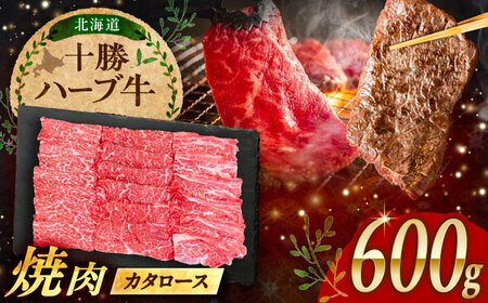 北海道 十勝 ハーブ牛 カタロース 焼肉 600g（200g×3） 《足寄町》【株式会社ノベルズ食品】[BEAQ039]