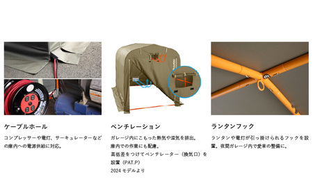 【DOPPELGANGER】ストレージバイクガレージ（DCC330L-KH ) - 趣味や嗜好を詰めこんだ俺専用バイクガレージ