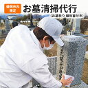 【ふるさと納税】《盛岡市内限定》お墓清掃代行 （お墓参り 報告書）