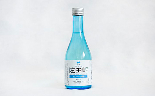 【愛媛県伊方町の蔵元】松田酒造　清酒 純米吟醸 佐田岬（300ml）×5本 やや辛口