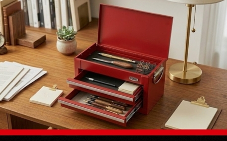 TONE ミニツールチェスト L-BXM220R レッド 15001-40001407-r