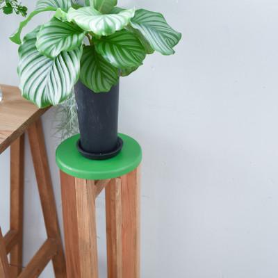 ふるさと納税 守谷市 小さなスツール【緑】キッチン・洗面所に |  | 02