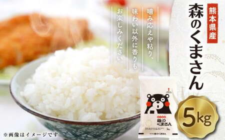 【令和7年度産】熊本県産 森のくまさん 5kg 精米 お米 白米 ごはん ご飯 米 こめ