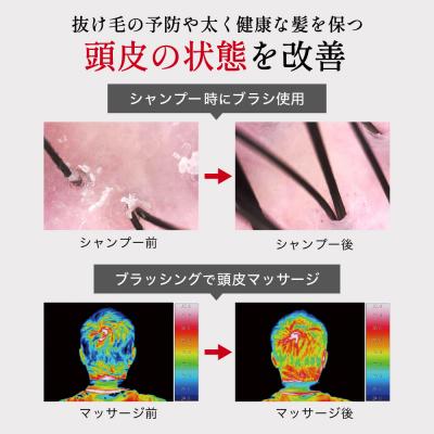 ふるさと納税 関市 頭皮ケア■ドクターズスカルプヘアケアブラシ(ピンク)●貝印製(KQ1600) くし ケアブラシ |  | 03