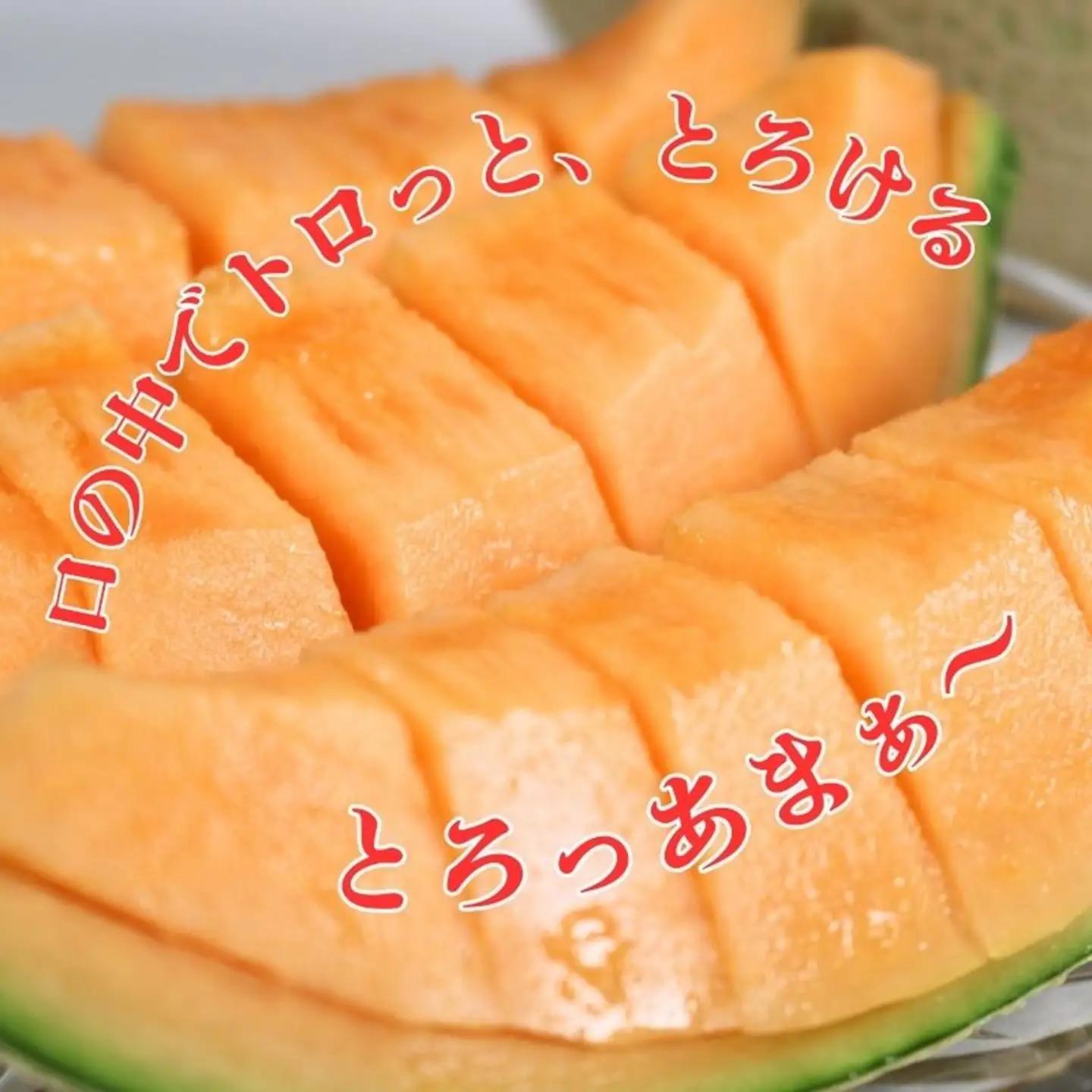 【先行予約】赤肉とろ甘メロン 2玉 メロン レノンスタ―
