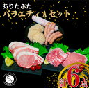 【ふるさと納税】【人気！豚肉6種セット】ありたぶた バラエティAセット (豚肉6種) 小分け 真空パック 豚肉 ロース バラ ウインナー ソーセージ ハンバーグ N14-6