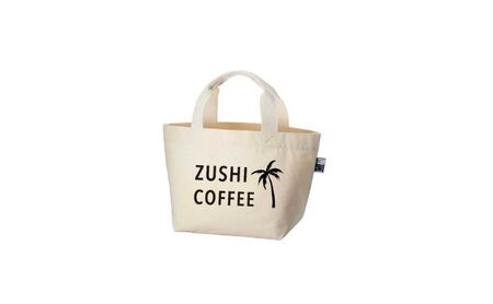 ZUSHI COFFEE / コーヒー / フェアトレード / 150g 粉 3個セット エコバッグ付き 