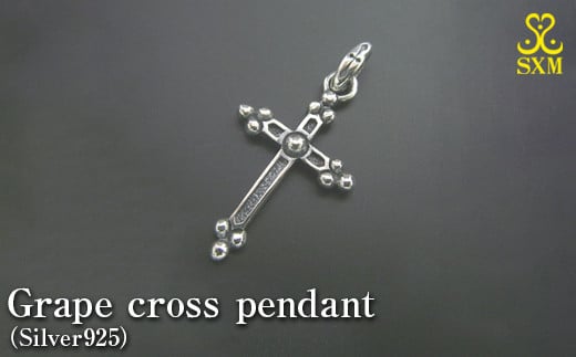 
            Grape cross pendant
          