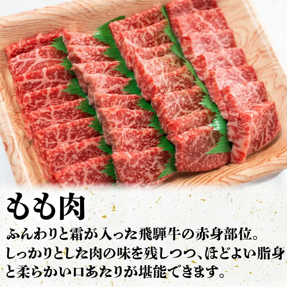 A5等級 飛騨牛 もも 焼肉用 750g | 和牛 焼肉 BV014